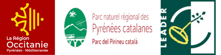 Avec le soutien de la Rgion Occitanie Pyrnes Mditerrane, du Groupe d'Action Local, via le programme Europen Leader, port par le Parc Naturel Rgional des Pyrnes Catalanes